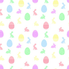 Easter seamless pattern