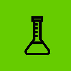 flask icon flat disign
