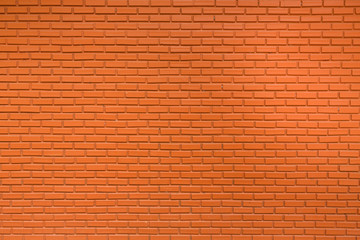 Orange brick wall texture background.