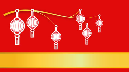 Fototapeta na wymiar Chinese new year background