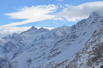 The beauty of the sky in the mountains