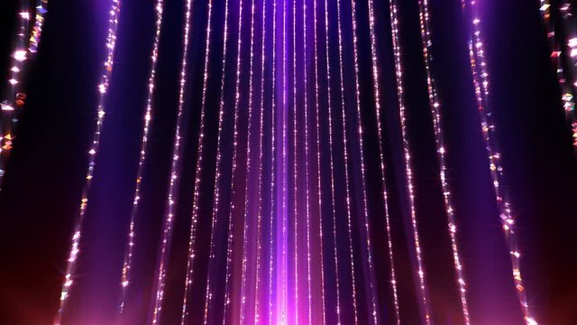 Falling dust loopable background. High quality animation showing falling light elements. Animation is loopable.