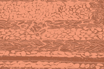 Pink wallpaper with stones