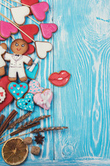 Gingerbreads for Valentines Day