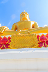 Big Buddha Image at Wat Lamduan Mekong Riverside, Naimuang, Nongkhai
