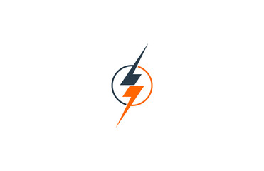 lightning icon logo