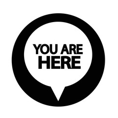 You are here icon