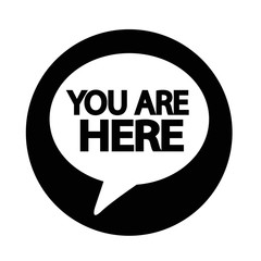 You are here icon