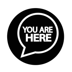 You are here icon