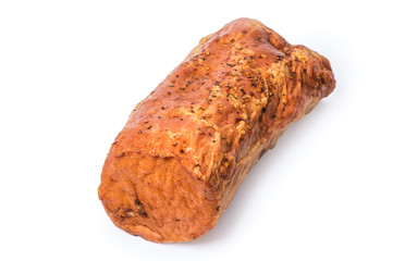 piece of smoked pork neck