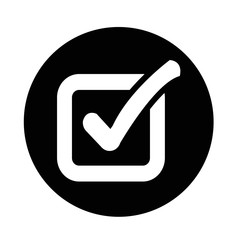 Check list button icon