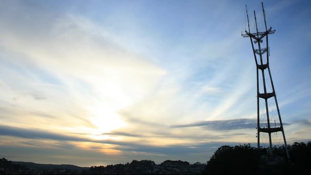 San Francisco Sutro Radio Tower 4K 001