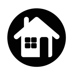 Real estate house icon