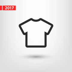 Tshirt Icon icon, vector illustration. Flat design style  
