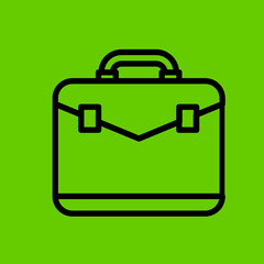 briefcase icon flat disign