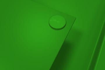 Rectangular colored plate texture with rivets