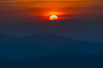 abstract background of sunset