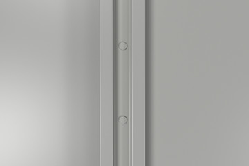 Rectangular white plate texture with rivets