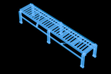 x ray empty conveyor belt