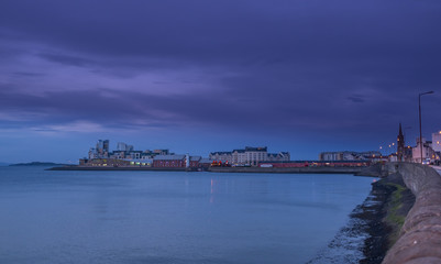 Naklejka premium Dark Winter Skies