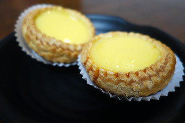Egg custard tart