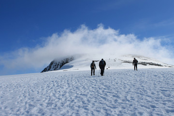 View to the top of Ben Nevis
