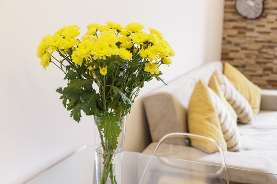 Flower Vase on Table