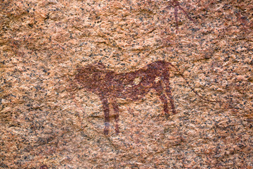Group of bald granite peaks - Spitzkoppe (Damaraland, Namibia)
