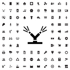 watering system icon illustration