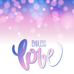 St. Valentine day card