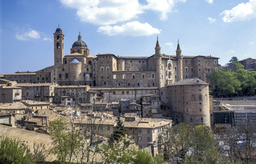 Fototapeta na wymiar UNESCO World Heritage City, Urbino, Italy, Marken