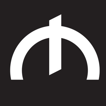AZN (Azerbaijan Manat) Sign money. National currency. Vector illustration.