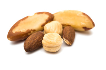 Nuts isolated