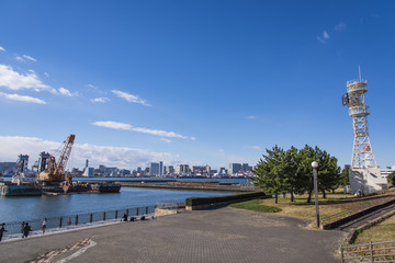 Fototapeta na wymiar 東京湾の風景