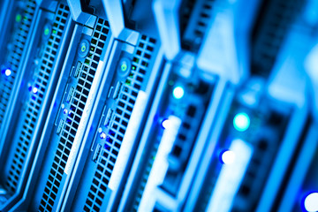 Network servers in data room Domestic Room