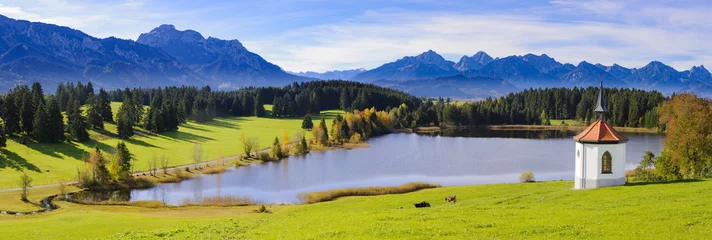 Panorama Landschaft im Allgäu bei Füssen © Wolfilser