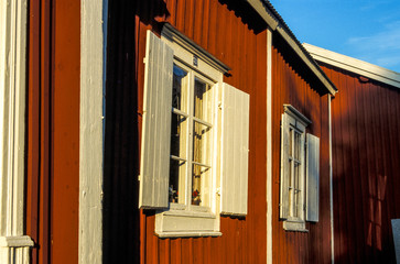 Churchtown of Gammelstaden, Sweden, Bottnian Sea, Lulea