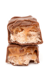 Chocolate with caramel