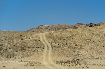 Etosha-Nationalpark Berg Landschaft in Namibia Südafrika