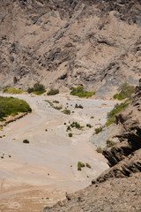 Etosha-Nationalpark Berg Landschaft in Namibia Südafrika
