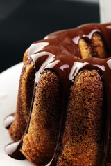 Melting chocolate / melted chocolate/ chocolate swirl/ stack/ chips and powder