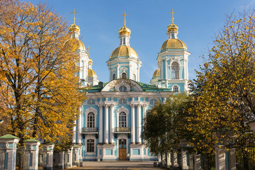 St. Nicholas Cathedral in autumn