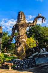 Sala Keoku, the park of giant fantastic concrete sculptures insp