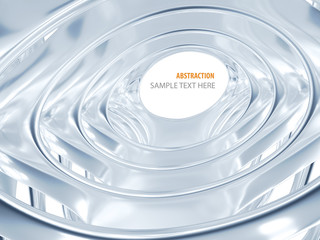 Rendering abstract bionic structure