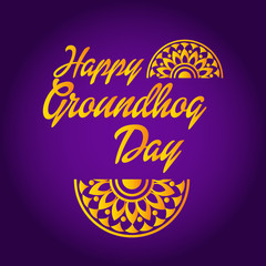 Happy Groundhog Day.