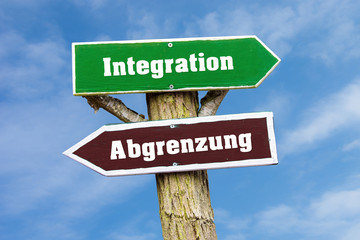 Schild 127 - Integration