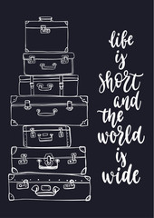 Travel inspiration quote.