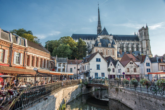 Amiens, Cathédrale et restaurants