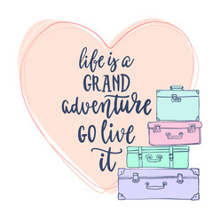 Travel inspiration quote.