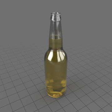 Bottles Beer Clear 01